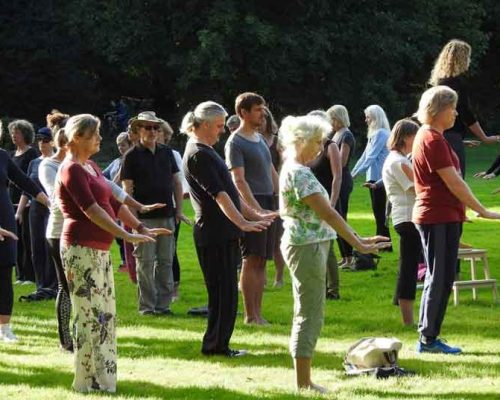 Chineng Qigong groep mensen